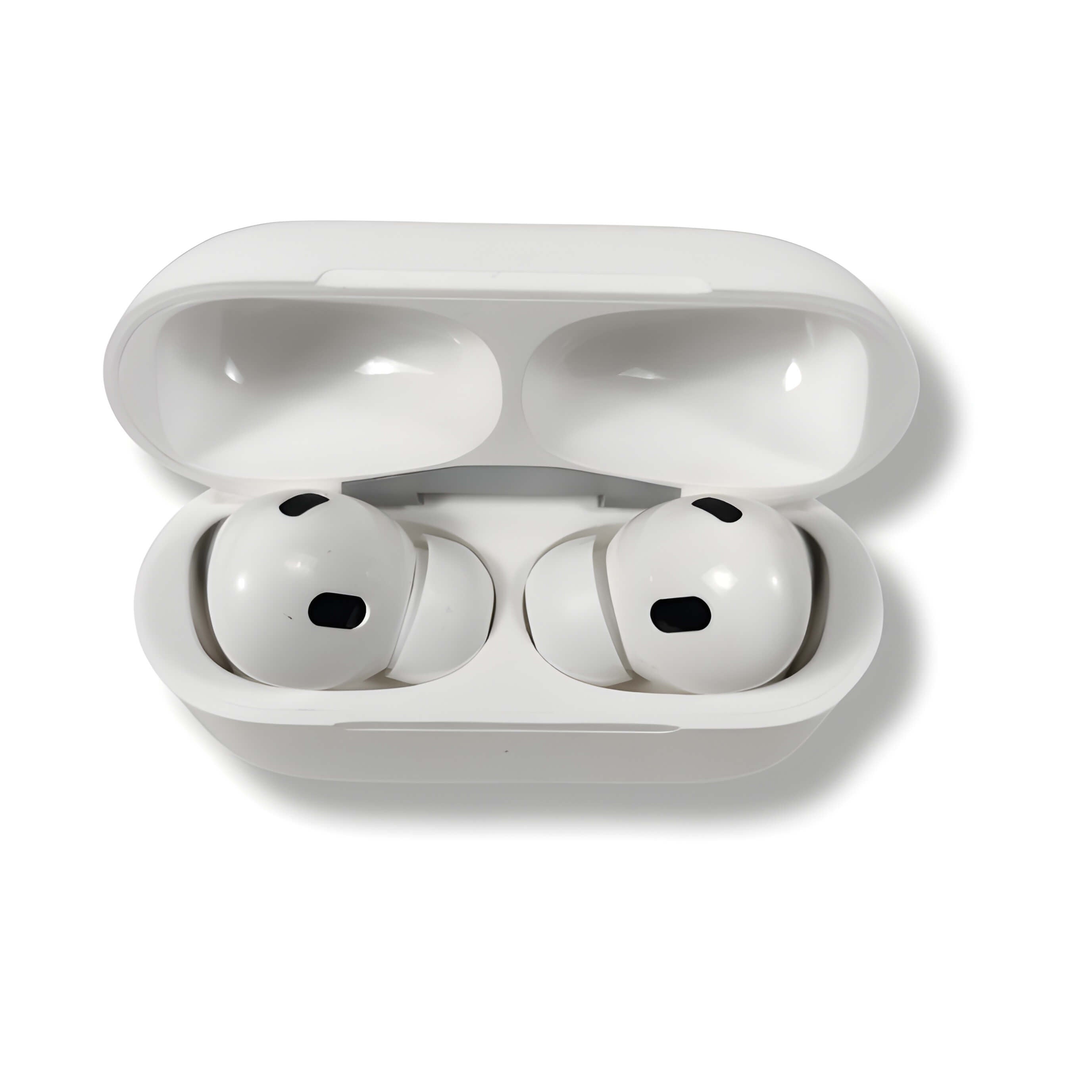 Apple AirPods Pro 2nd Gen side angle showcasing its premium design and spatial audio support.