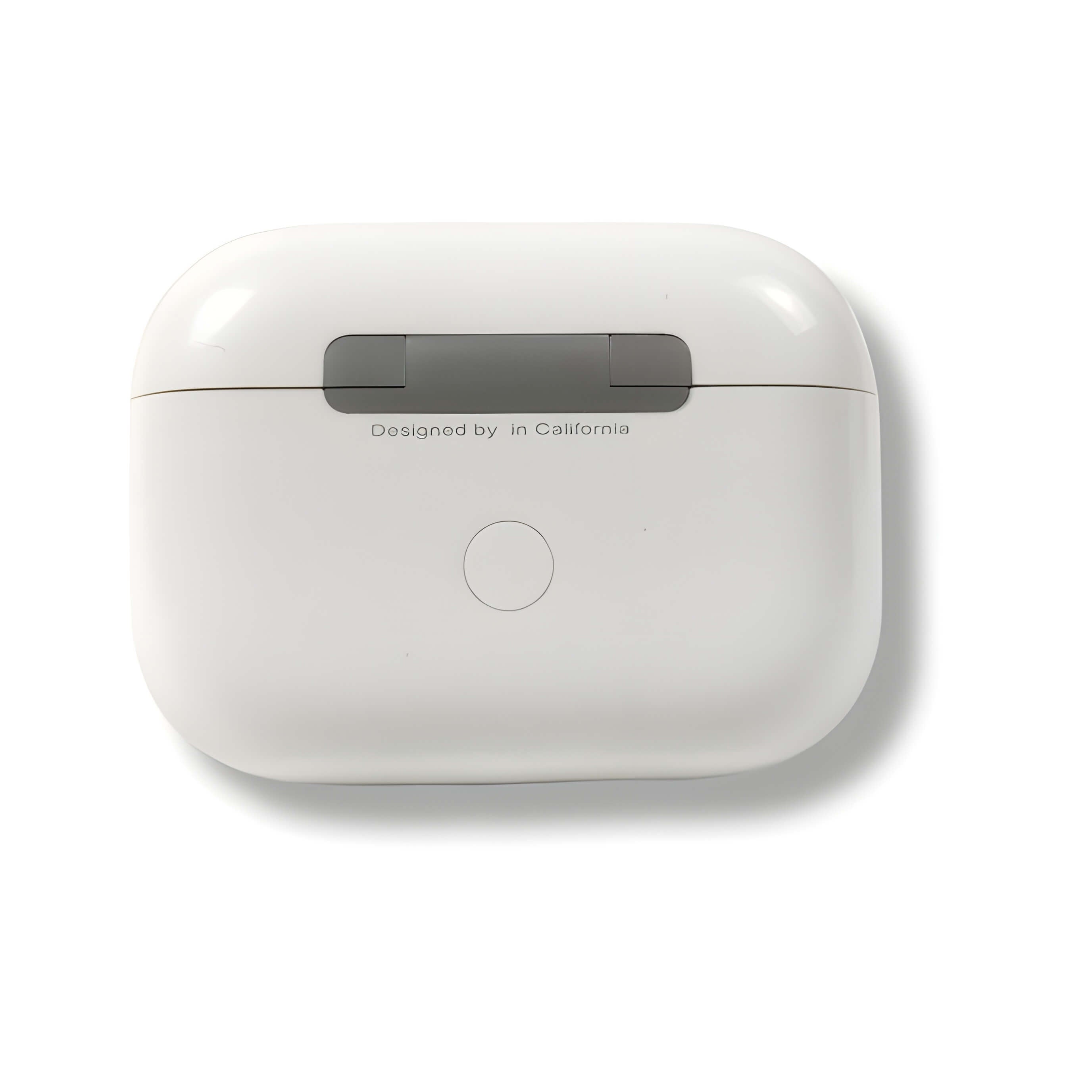 AirPods Pro 2nd Gen in a MagSafe and Qi-certified wireless charging case.