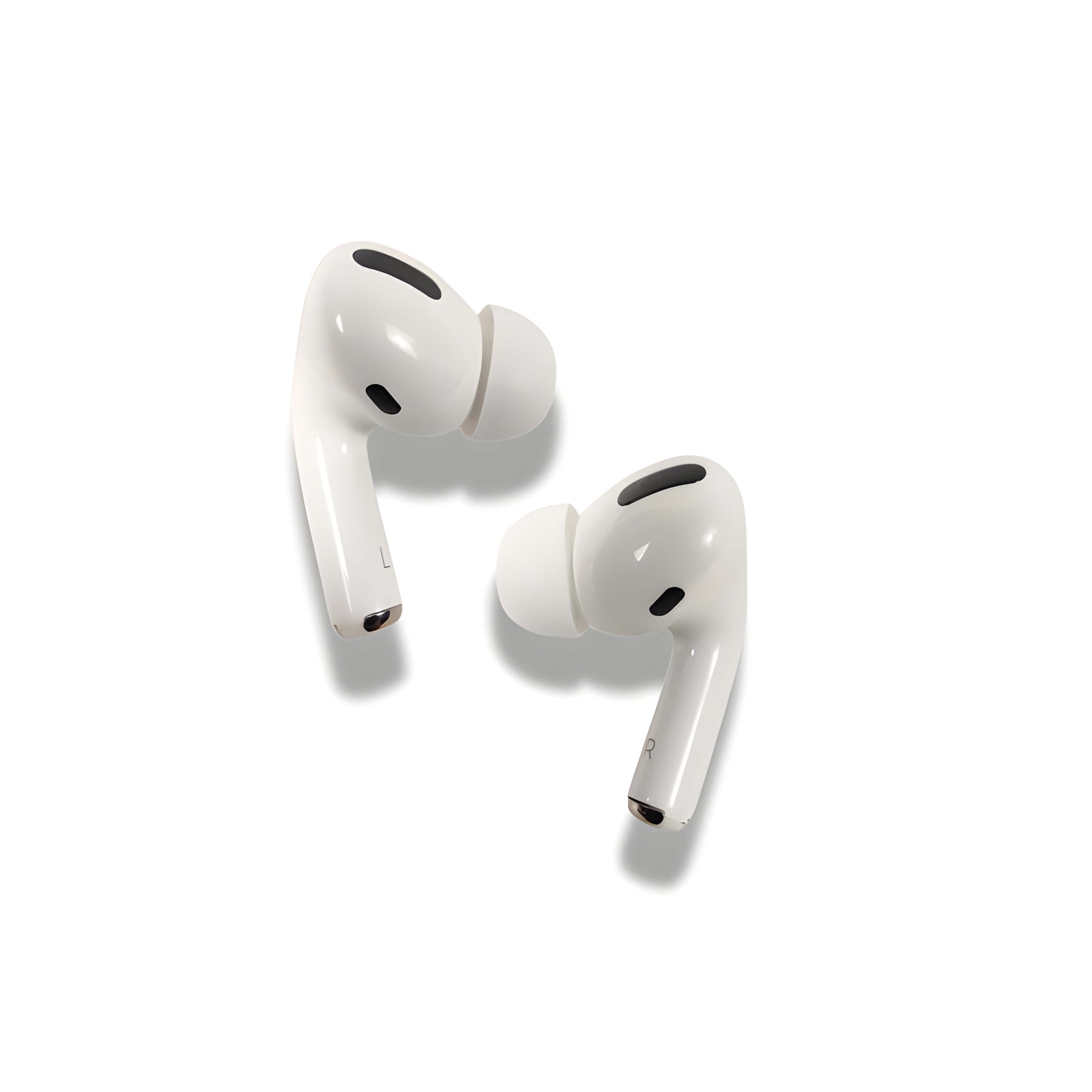 Oraimo AirBuds Pro TWS wireless earbuds with Bluetooth 5.0 and noise reduction.